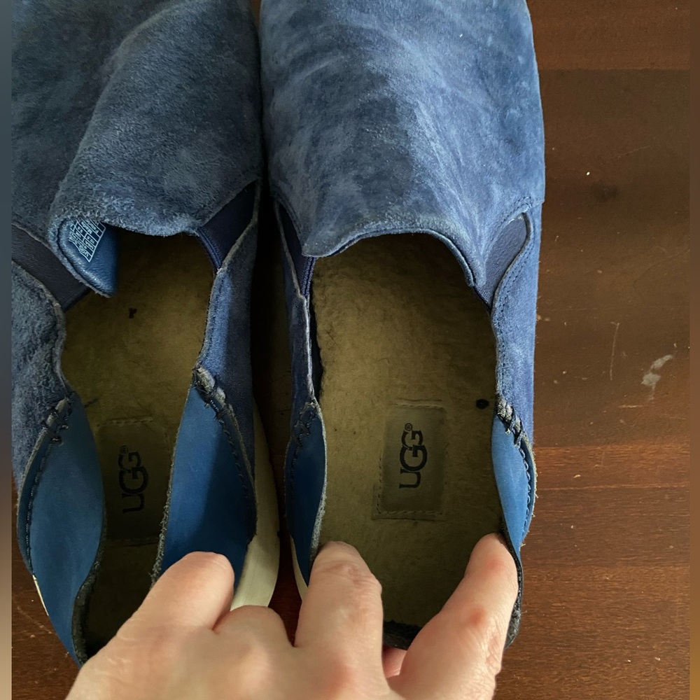 Ugg Australia Men`s Knox Slip On shoes Size 10.5 Blue - Picture 4 of 6
